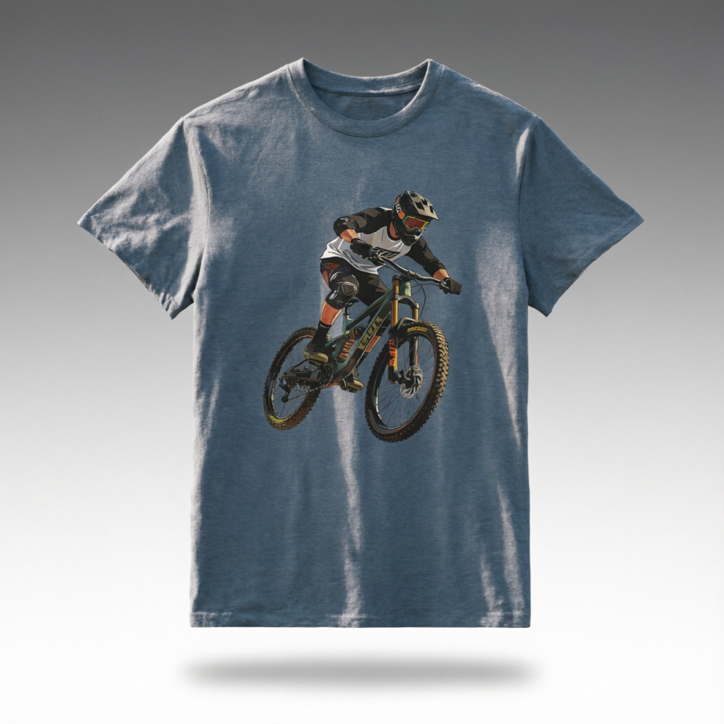 Downhill Rider Graphic T-Shirt | Unisex