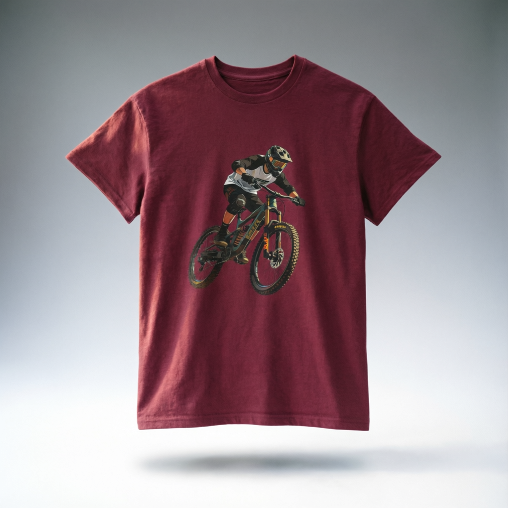 Downhill Rider Graphic T-Shirt | Unisex